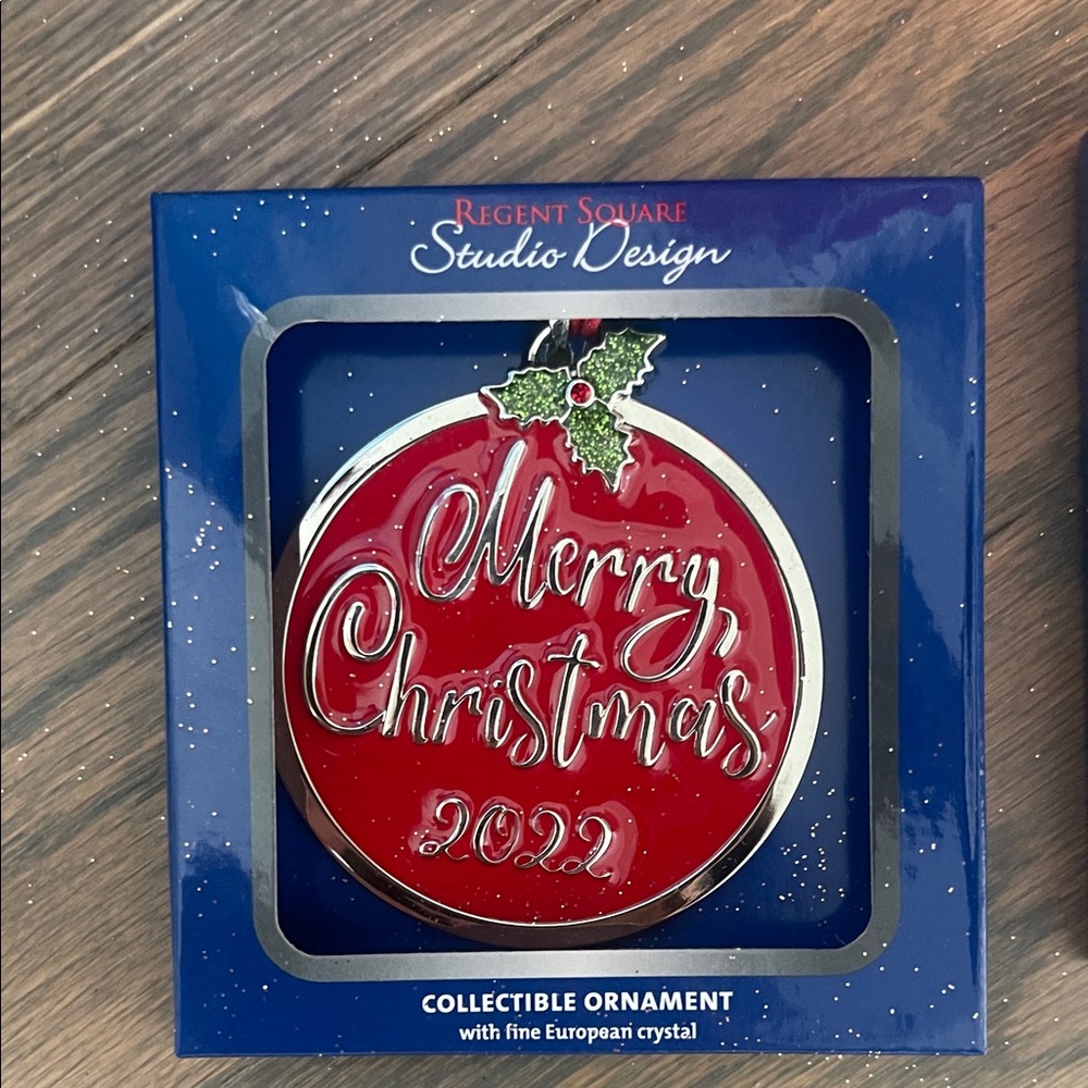 Red Christmas Ornament
